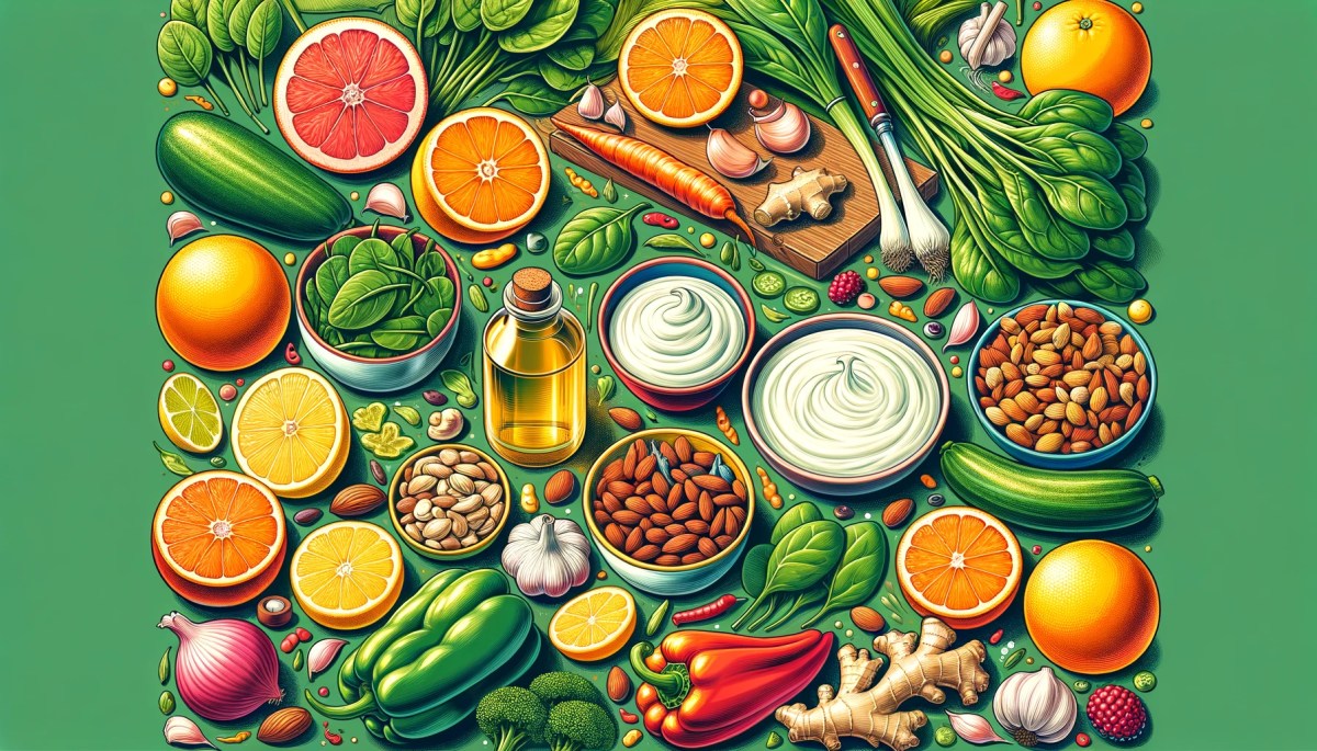 Alimentos esenciales para fortalecer el sistema inmune – Herbamol